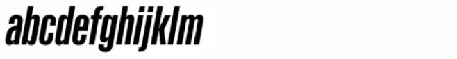 Kaneda Gothic Bold Italic