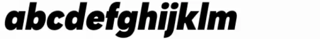 Kanyon Narrow Black Italic