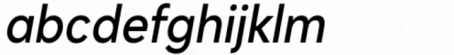 Kanyon Narrow Medium Italic