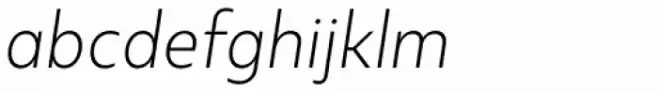 Kappa Display Light Italic