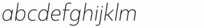 Kappa Display Ultra Light Italic
