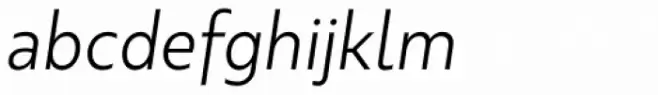 Kappa Text Book Italic