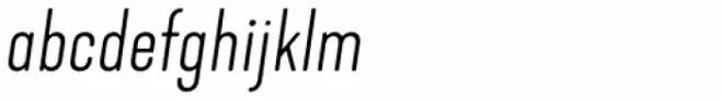 Kapra Neue Extra Light Italic