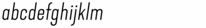 Kapra Neue Pro Extra Light Italic Rounded