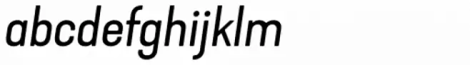 Kapra Neue Regular Expanded Italic