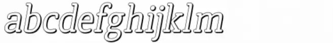 Karara Shadow Italic