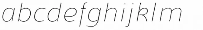 Kareemah Thin Italic