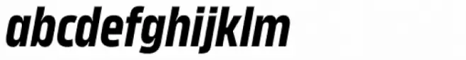 Karibu Narrow Bold Italic