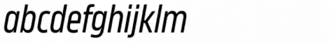 Karibu Narrow Regular Italic