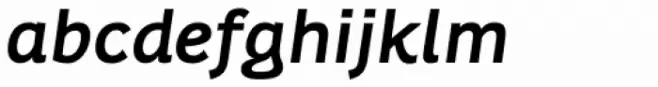 Karlo Sans Bold Italic