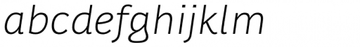 Karlo Sans Light Italic