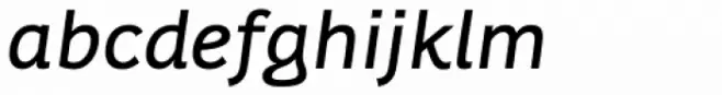 Karlo Sans Medium Italic