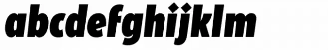 Karmaline Black Italic