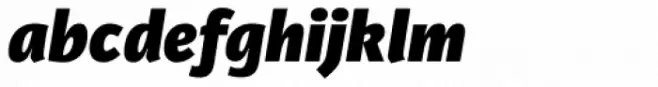 Karmina Sans Heavy Italic