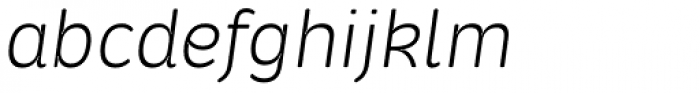 Kasia Light Italic