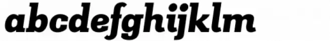Kate Slab 850 Heavy Italic