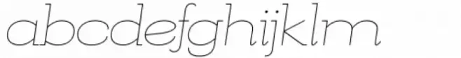 Kate Slab Pro Ultra Expanded 200 Extra Light Italic