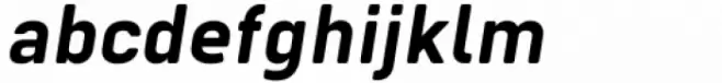 Katerina P Rounded Alt Bold Oblique