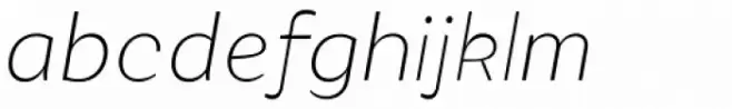 Katlynne One Thin Pos Italic