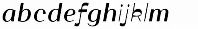 Katlynne Three Regular Pos Italic