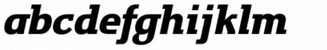 Kaunos Black Italic