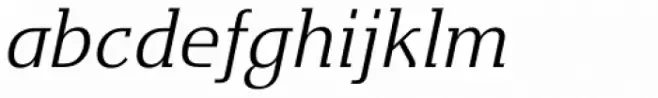 Kaunos Light Italic