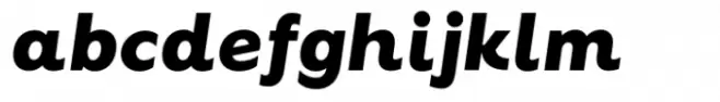 Kawa Sans Extra Bold Italic