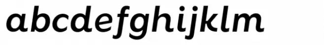 Kawa Sans Medium Italic