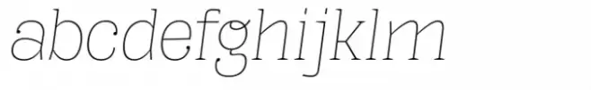 Kaybuts Extra Light Semi Serif Italic
