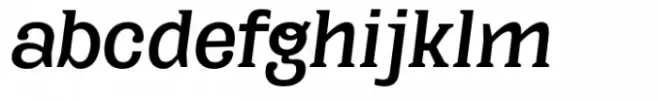 Kaybuts Medium Semi Serif Italic