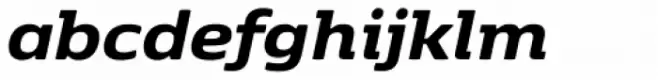 København Extra Bold Italic