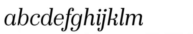 Keiss Text Light Italic