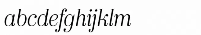 Keiss Title Thin Italic