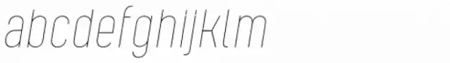 Kelpt A3 Thin Italic