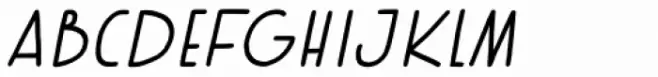 Kenzira Bold Oblique