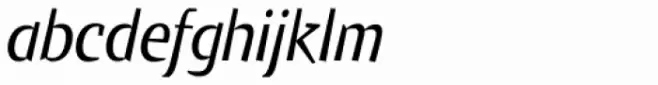 Keule Semi Serif EF Italic