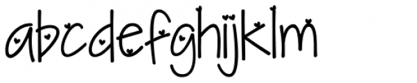 KG I Need A Heart Font