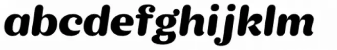 KhaoSans Wide Black Italic