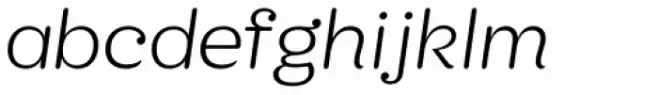 KhaoSans Wide ExtraLight Italic