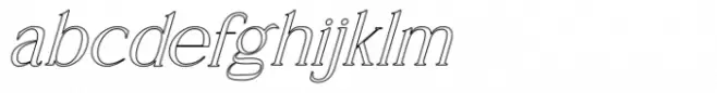 Khayla Almira   Line Italic