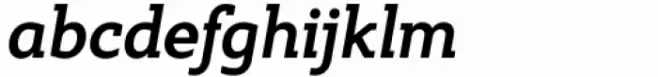 Kheops Semi Bold Italic