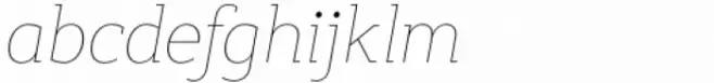 Kheops Thin Italic