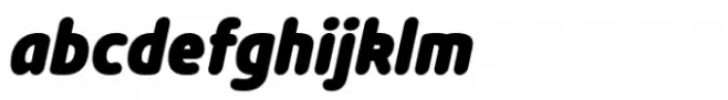 Khonsong Rounded Black Italic