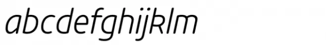 Khonsong Rounded Light Italic