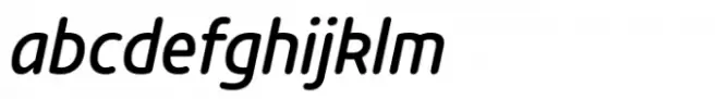 Khonsong Rounded Medium Italic