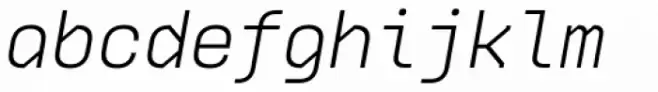 Ki Light Italic