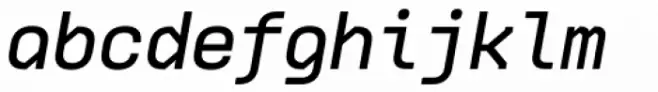 Ki Medium Italic