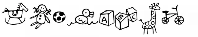 Kidwriting Dingbats 3