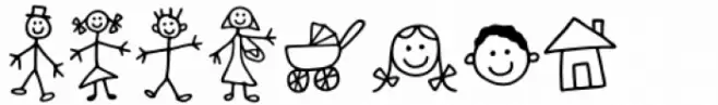 Kidwriting Pro Dingbats Light