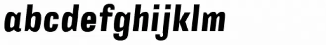Kilburn Black Italic